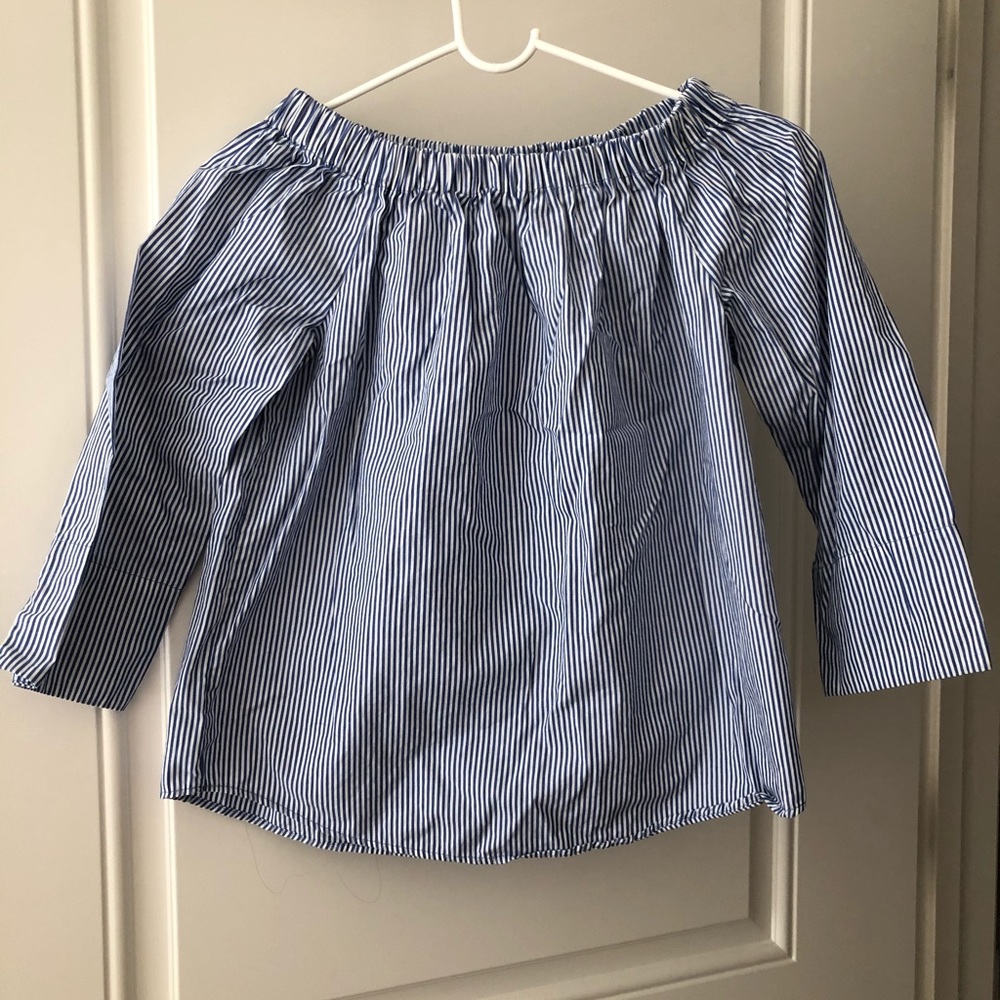 Zara off shoulder blouse